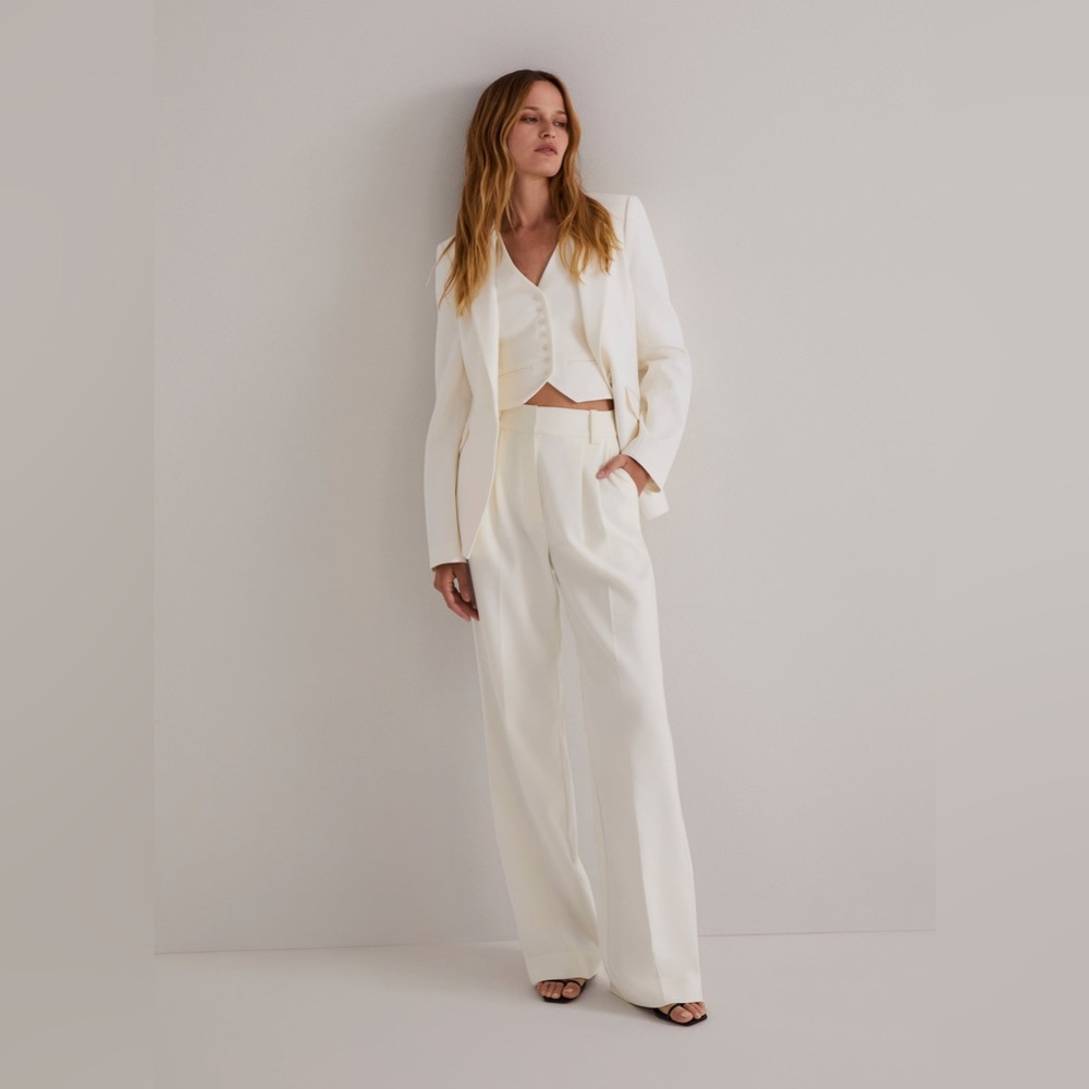 Favorite Daughter Ivory “The Favorite Pant” Size 10